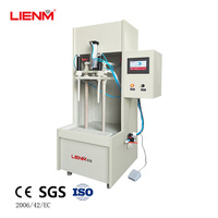 Machine de remplissage semi-automatique pour liquides, machine de remplissage de détergent liquide, machine de remplissage de liquides corrosifs (tel que le javel)