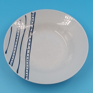 <span class=keywords><strong>Assiette</strong></span> à soupe <span class=keywords><strong>en</strong></span> <span class=keywords><strong>porcelaine</strong></span>, 8 pouces, <span class=keywords><strong>en</strong></span> céramique, bon marché avec autocollant découpé - Product Image 2