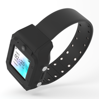 Pulsera antidespegue GPS a prueba de manipulaciones Seguimiento en tiempo real Preciso GEO-Fence Pulsera impermeable Reloj GPS infractor