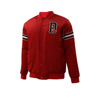 Veste d'hiver en cuir personnalisée, style baseball, décontractée, tendance, vintage, motif Woodland, imperméable, réversible, pour homme