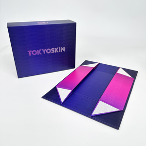 Customizable Color Luxury Rigid Magnetic Paper Box Elegant Gift Box for Clothing with Magnetic Closure - Product Image 3