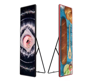 Banner de publicidad interior movible P2 Pantalla de visualización de póster LED digital de alto brillo - Product Image 3