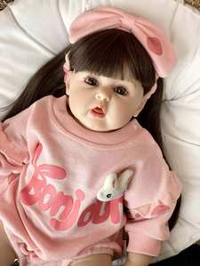 Poupée <span class=keywords><strong>Reborn</strong></span> Kitpanam en silicone <span class=keywords><strong>d</strong></span>'<span class=keywords><strong>occasion</strong></span> pour bébé en poussette, vente en gros - Product Image 3