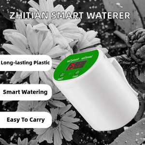 ZHITIAN - Máquina <span class=keywords><strong>de</strong></span> <span class=keywords><strong>Riego</strong></span> Automática Inteligente con Temporizador Portátil <span class=keywords><strong>de</strong></span> Plástico, <span class=keywords><strong>Riego</strong></span> Cuantitativo, Baterí<span class=keywords><strong>a</strong></span> <span class=keywords><strong>de</strong></span> 2000 mAh, CC <span class=keywords><strong>de</strong></span> 3,7 V, para el Hogar - Product Image 2