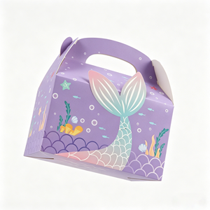 <span class=keywords><strong>Cajas</strong></span> <span class=keywords><strong>de</strong></span> Regalo Personalizadas con Diseño <span class=keywords><strong>de</strong></span> Cola <span class=keywords><strong>de</strong></span> Sirena, <span class=keywords><strong>Cajas</strong></span> <span class=keywords><strong>de</strong></span> Papel con Temática Submarina <span class=keywords><strong>para</strong></span> Pasteles, Galletas y Dulces, <span class=keywords><strong>Cajas</strong></span> <span class=keywords><strong>de</strong></span> Regalo <span class=keywords><strong>de</strong></span> Papel <span class=keywords><strong>de</strong></span> Grado Alimenticio - Product Image 2