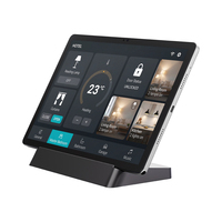 FHD HMI Panel Kiosk Tablet 10.95 İnç Ön NFC Tablet MTK G99 Sekiz Çekirdekli İşlemci ve Şarj Ünitesi ile Otel Giriş Ofis Resepsiyonu için