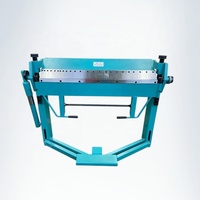 Machine à cintrer manuelle 50 pouces Machine à plier les plaques manuelle Tôle Main Pan et boîte de frein PBB1270 * 2