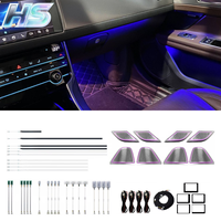 Kit d'éclairage ambiant LED pour l'intérieur et l'ambiance de la voiture, éclairage ambiant pour voiture Jaguar XE 33 en 1 pour Jaguar XFL 2021-2024