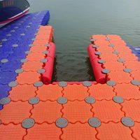 Vente chaude Sports nautiques en plein air Installation facile Force portante Forte Bateau flottant Quai Lac Quai