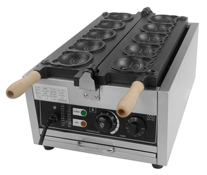Série d'équipements professionnels pour snacks, directement de l'usine : machine à gaufres, taiyaki, crêpes et beignets pour cafés et pâtisseries - Product Image 6