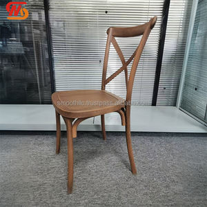 Silla de Resina Plástica de Color Madera Desmontable para Decoración de Jardín y Bodas al Aire Libre, Venta al Por Mayor - Product Image 2