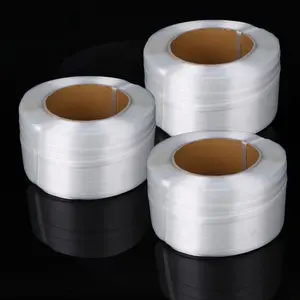 2024 High Tensile High Tenacity White Plastic Straps Composite Strapping Cord Strap For Cargo Securing