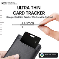 TBFITCustom Couleur Smart Air Tag Wallet Card IP67 Étanche GPS Tracker Compatible Google Android Google Find My Hub Device Card