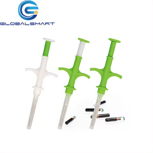 Rastreamento Animais De Estimação RFID Bioglass Tag / RFID Animal Microchip / RFID Transponder Personalizado Logotipo Impermeável/À Prova De Intempéries - Product Image 3