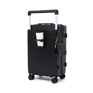 24-Inch Rolling <b>Suitcase</b> With 360 Degree Spinner Wheels And Combination <b>Lock</b> For Leisure Travel - Product Image 5