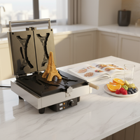 Machine à gaufres personnalisée en forme de Tour Eiffel, petite machine à gaufres pour snacks