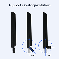 Antenne en caoutchouc en forme de lame Omni 5GHz 5dBi de haute qualité nouvelle antenne 2.4G 5.8Ghz 5G pour antennes de Communication de routeur sans fil