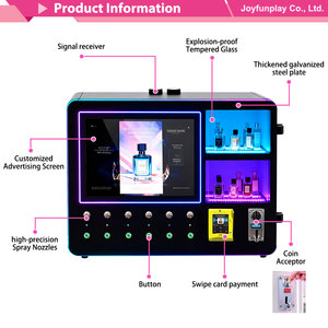 Distributeur automatique de parfums de luxe JoyFunplay |   Machine à Parfums pour l'Aéroport de <span class=keywords><strong>Paris</strong></span> - Product Image 4