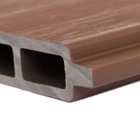 Puertas DE SEGURIDAD impermeable privado WPC paneles compuestos de plástico de madera al aire libre jardín patio valla Panel