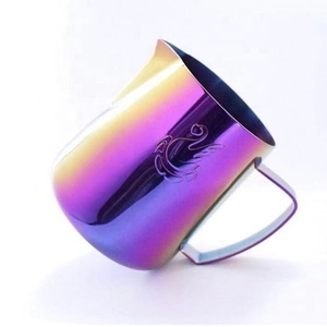 Pichet <span class=keywords><strong>à</strong></span> <span class=keywords><strong>lait</strong></span> en métal pour expresso, outils de <span class=keywords><strong>barista</strong></span>, art du latte, tasse en acier inoxydable 304, pichets <span class=keywords><strong>à</strong></span> café en forme de cygne, 400 ml, 600 ml, couleur café, pichet <span class=keywords><strong>à</strong></span> <span class=keywords><strong>lait</strong></span> - Product Image 1
