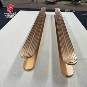 Tay nắm cửa gỗ kính thiết kế hiện đại cao cấp, tay nắm kéo dài sang trọng dành cho khách sạn, phòng tắm, cửa chính, cửa chính của công ty - Product Image 3