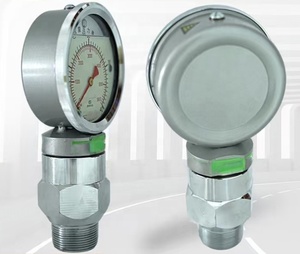 Manómetro de Presión de Lodo de Perforación de Calidad Premium para Sistemas de Tuberías de Pozo Petrolero YK-100 Envío Gratis - Product Image 1