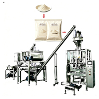 Machine d'emballage verticale entièrement automatique pour sachets de poudre, piments, sucre, café, thé, protéines, épices
