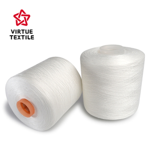 Bán buôn có độ bền cao 100% polyester spun sợi 20/1, 30/1, 40/1 - Product Image 6