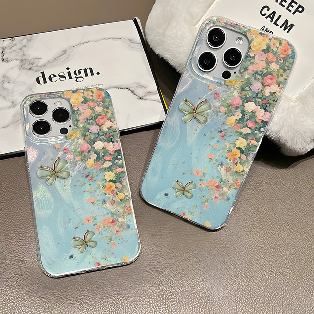 New Style Floral Feast Painting Phone case Suitable for Apple iPhone & Samsung Galaxy Cases Support Customize DIY Pattern
