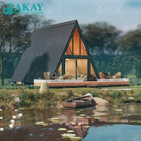 AKAY Maisons en conteneur préfabriquées de luxe Maison en A personnalisée en usine Maison en conteneur détachable