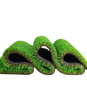 Gacci Custom Size Outdoor Green Synthetic Grass For Football Field Carpet 30mm High Density Artificial Grass