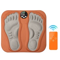 Tapis de massage des pieds 3D - Masseur de pieds et de mollets à micro-courant EMS