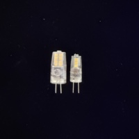 Ampoule LED G4 de haute qualité 360 degrés AL+PC 1,5W AC DC 12V 202LM CRI80 2700-6500K à double pince pour lustre et applique murale