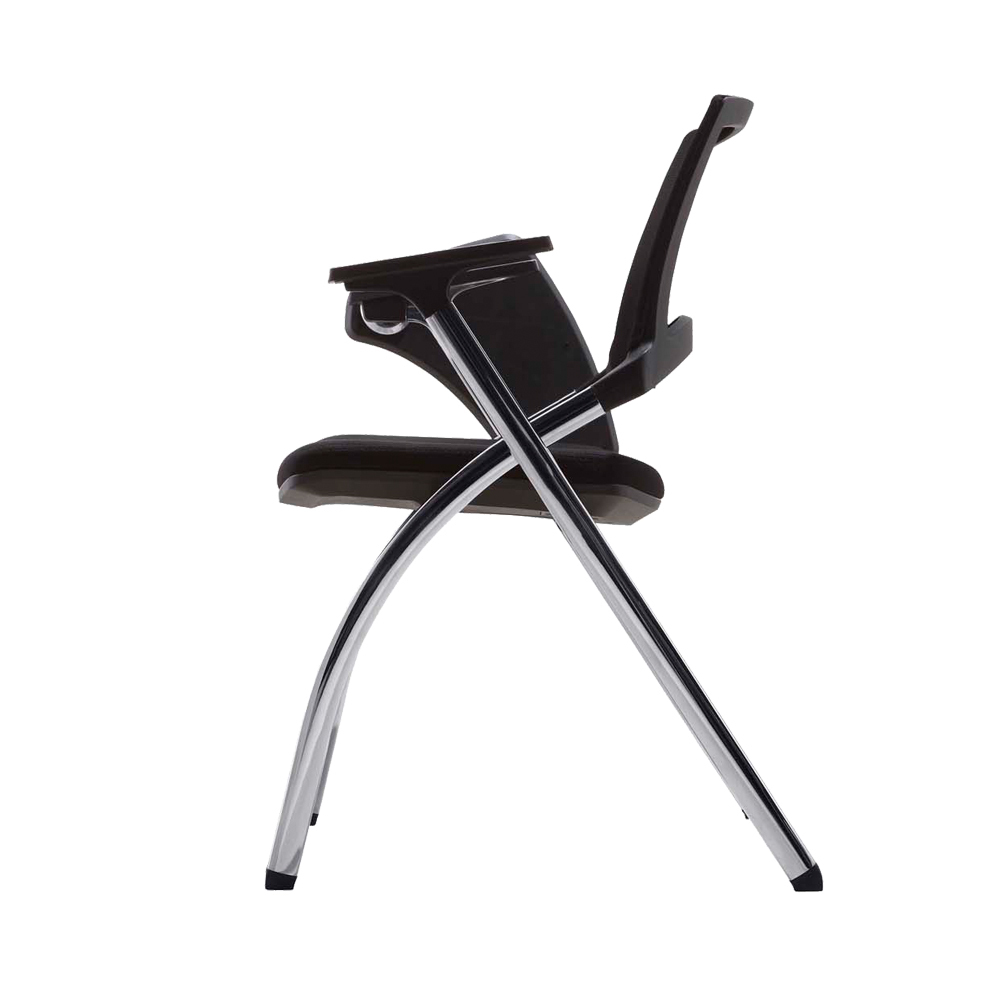 Chair folding study student school class adjustable armrest with Notepad