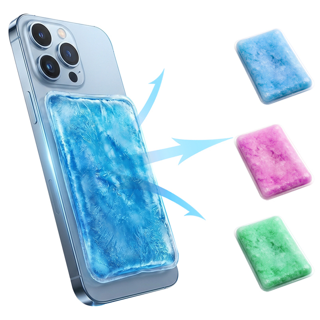 Universal Reusable Mobile Phone Cooling Device Ice Pack PCM Cooling Patch for Cellphone Self Freezing Tech When Play Games
