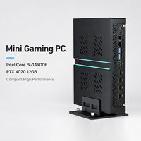 Mini PC Barebone Intel Core I9 14900F RTX4070 12g para Juegos, Ddr5, Nvme4.0, Compatible con BIOS Logo, Mini PC para Juegos y Señalización Digital