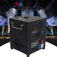 MINSENFX 750W DMX512 Machine à feux d'artifice électriques avec télécommande, équipement d'effets de scène pour DJ, mariages et événements en plein air