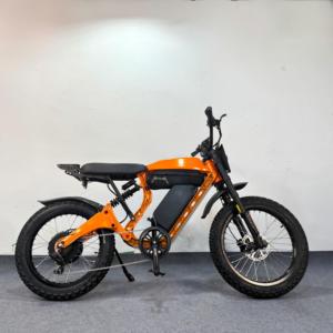 Vélo électrique 1500W 1200Wh (52V 24Ah) Batterie au lithium moyeu arrière sans balais Moto électrique haute vitesse Pneus spécifiques - Product Image 4