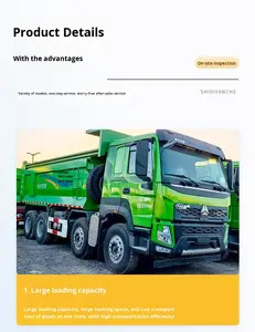 Camión Volquete SINOTRUK HOWO 371 de <span class=keywords><strong>Segunda</strong></span> <span class=keywords><strong>Mano</strong></span>, 6x4, Camión Volquete Diésel, Camión Volquete Usado en Venta - Product Image 6