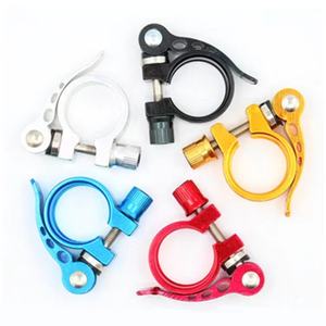 Abrazadera de sillín de aleación de aluminio CNC para bicicleta con precio económico - Product Image 1