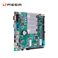 J4125 1LAN 6Com DDR4 2 * LVDS Mini industri ITX Motherboard untuk penagihan ritel Restoran elektronik sentuh mesin kasir POS