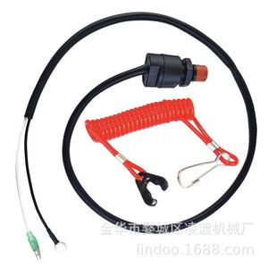 Interruptor de Apagado de Emergencia para Motor Fuera de Borda Yamaha 6E9-82525-02, Repuesto para Control de Motor de Barco - Product Image 1