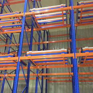 Heavy Duty Shuttle Pallet Racking System Shuttle <span class=keywords><strong>Carrier</strong></span> Radio Shuttle Gran venta Heavy Duty Warehouse Estante de almacenamiento de acero - Product Image 4