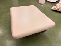 Matelas pneumatique gonflable en PVC portable et personnalisable avec design à fil métallique, facile à ranger pour le camping en plein air