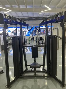 Appareil de musculation professionnel réglable en acier à charges guidées pour exercices pectoraux et d'épaules, machine à rames haute, Iso-Lateral Trainer, Lat Pulldown, Gym Bh2009 - Product Image 3