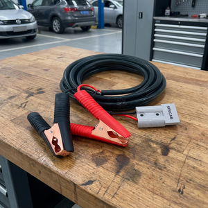 Câble de connexion de batterie 6AWG en cuivre pur, 600V, avec fiche de style SB50 et pinces crocodiles, faisceau de câblage PVC 16mm² pour applications multiples - Product Image 6