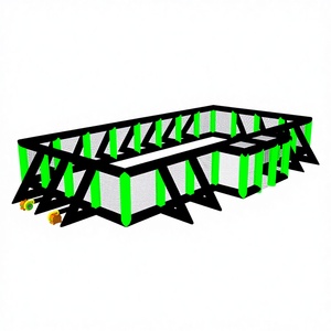 Winsun Parcours d'obstacles gonflable commercial amusant, jeu sportif interactif, arène de paintball géante, certifié CE, ignifuge, facile - Product Image 1