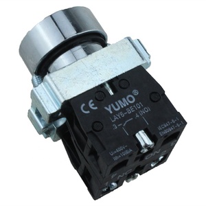 Yumowell <span class=keywords><strong>lay5</strong></span> đèn tín hiệu màu đỏ 600VAC 10A nút nhấn 1no1nc tuôn ra - Product Image 6