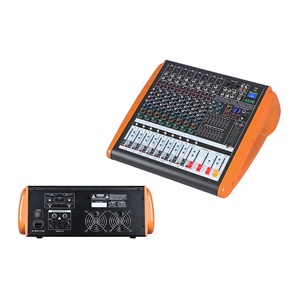 Série <span class=keywords><strong>GT</strong></span> 700W, mixeur audio haute puissance <span class=keywords><strong>2</strong></span> canaux, 99 effets numériques, 1AUX, <span class=keywords><strong>2</strong></span> groupes, panneau latéral rouge, 700W, XUNGUAN - Product Image 1