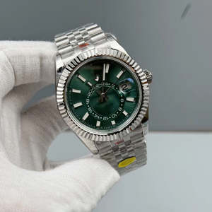 Montre mécanique pour hommes la plus vendue 2025, chaîne en or, cadran noir, montre pour hommes d'affaires - Product Image 5